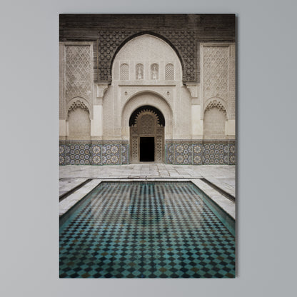 MYSTIC ENTRANCE Quadro em tela vertical