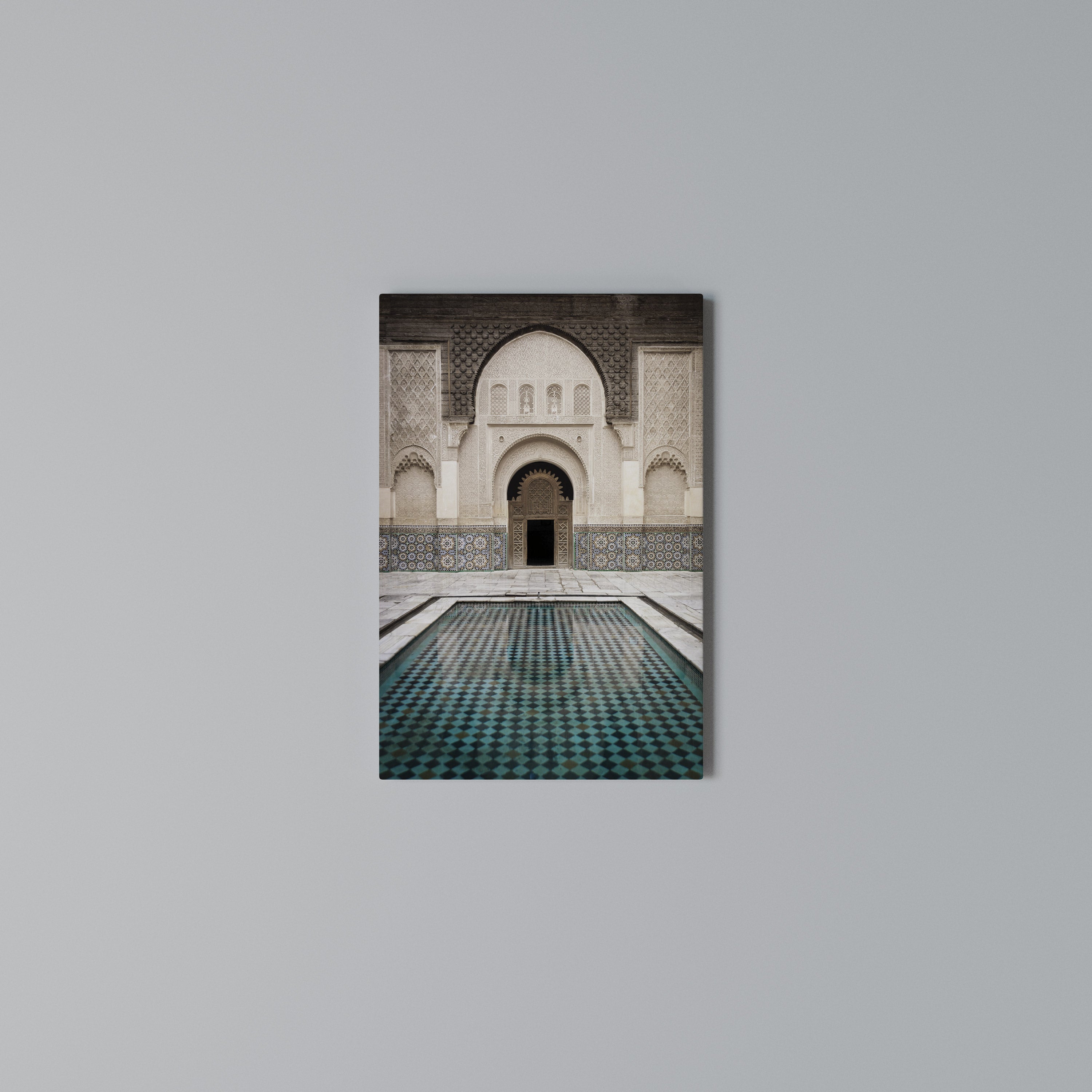 MYSTIC ENTRANCE Vertical Canvas Print