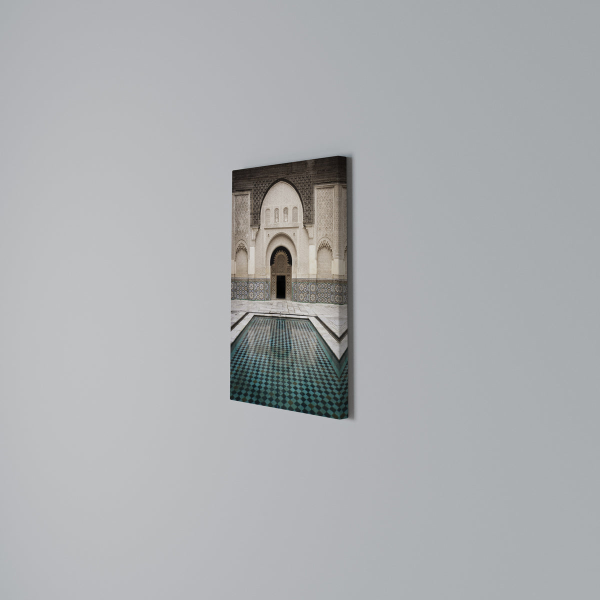 MYSTIC ENTRANCE Vertical Canvas Print
