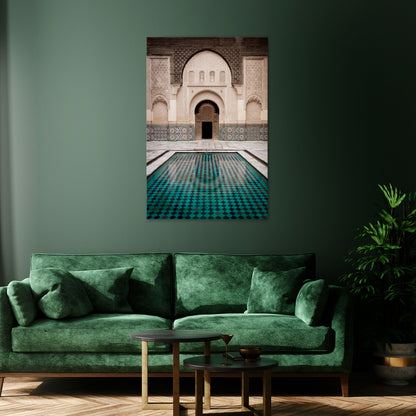 MYSTIC ENTRANCE Quadro em tela vertical