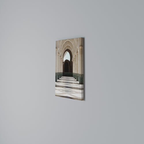 ARCHES OF SERENITY Vertical Canvas Print