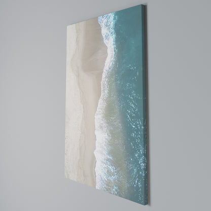 SAND AND SEA HARMONY Quadro em tela vertical