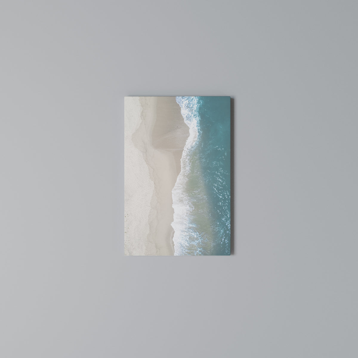SAND AND SEA HARMONY Quadro em tela vertical