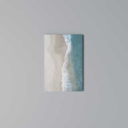 SAND AND SEA HARMONY Quadro em tela vertical