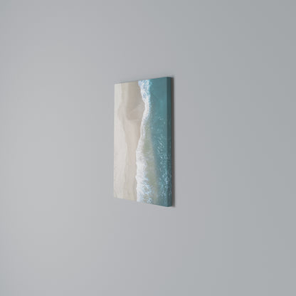 SAND AND SEA HARMONY Quadro em tela vertical