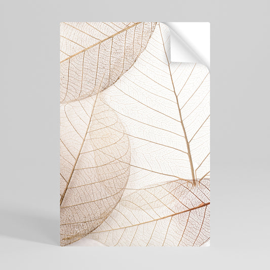 ETHEREAL VEINED GRACE Selbstklebendes Poster - Hochformat