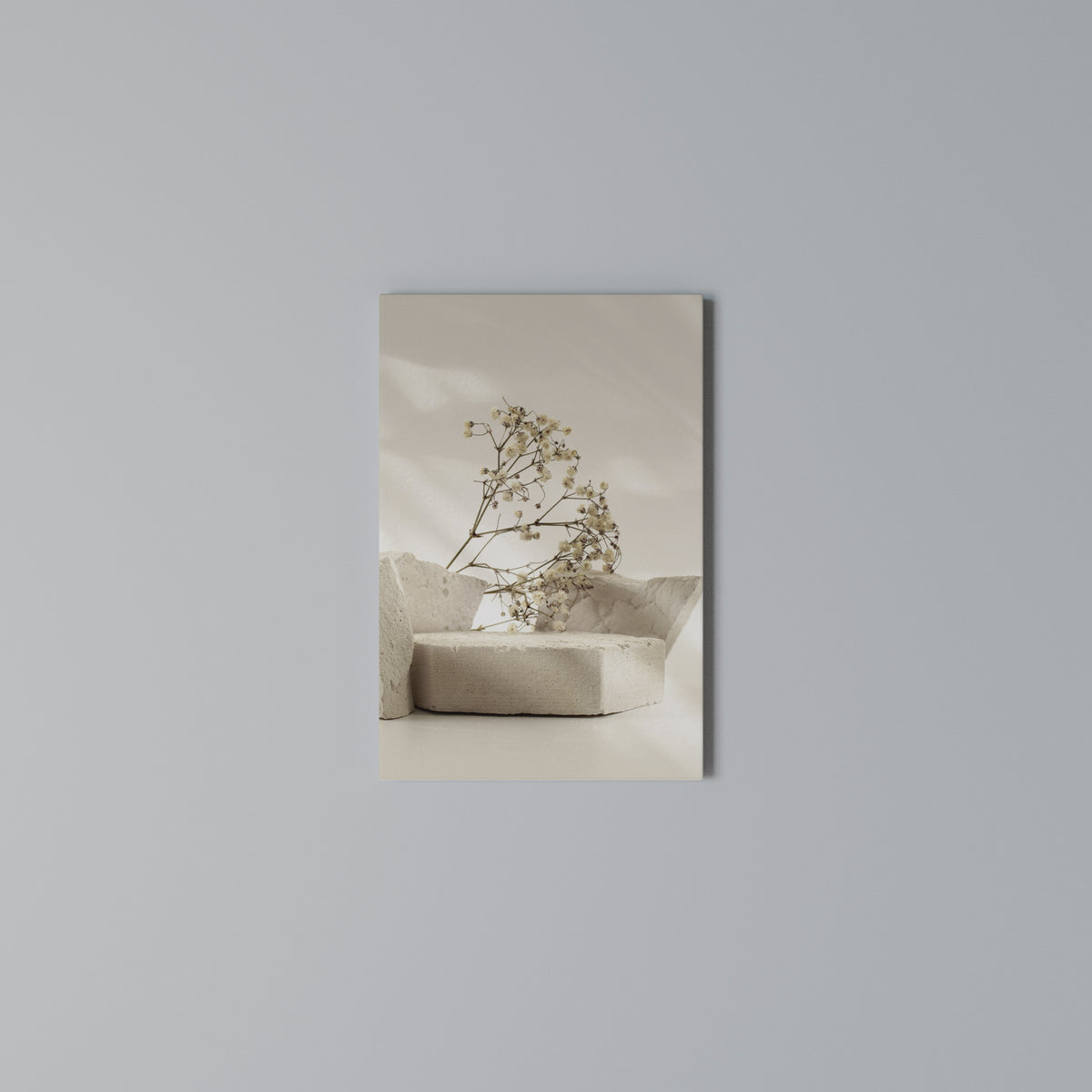 ELEGANT EMBERS Vertical Canvas Print