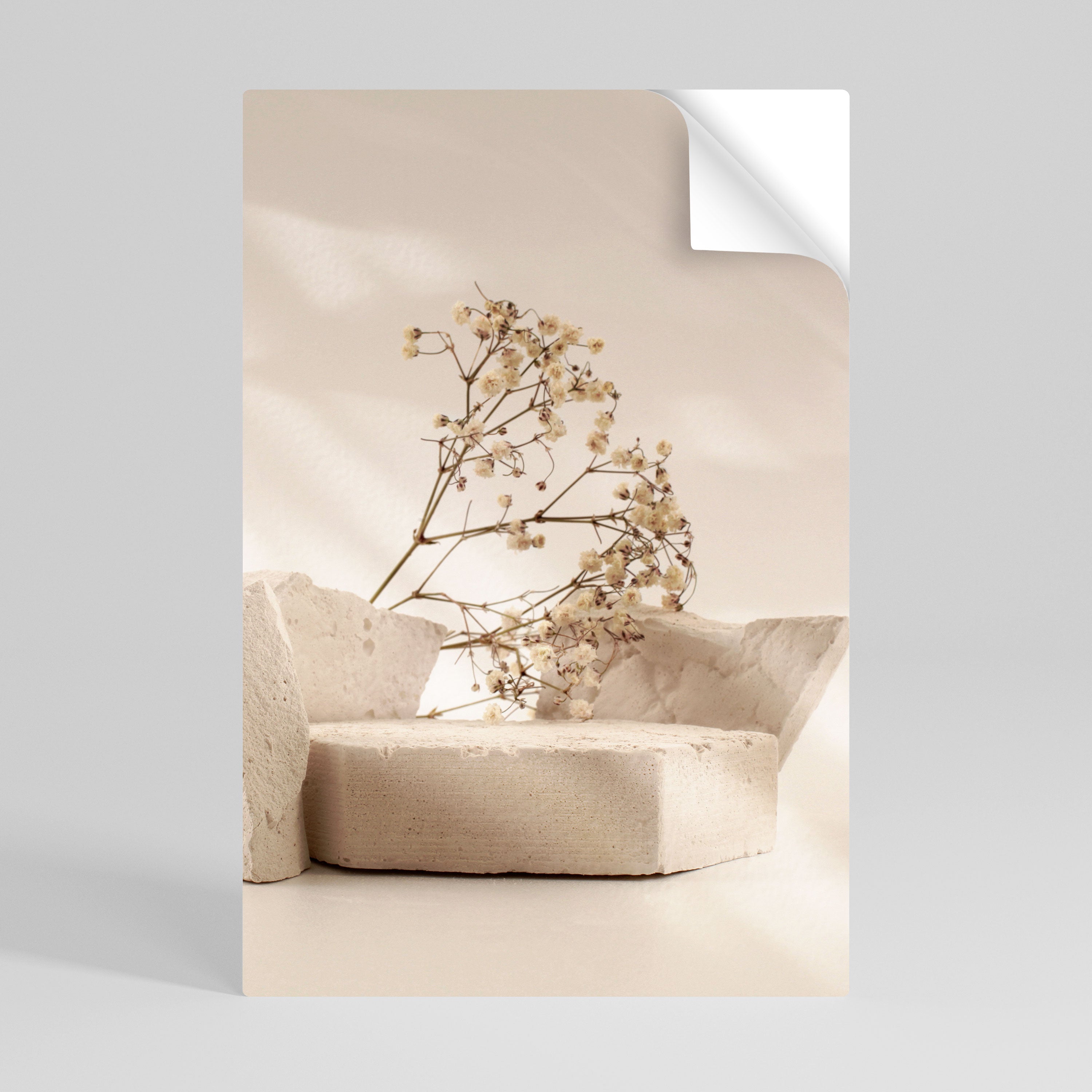 ELEGANT EMBERS Αυτοκόλλητη Αφίσα κάθετη