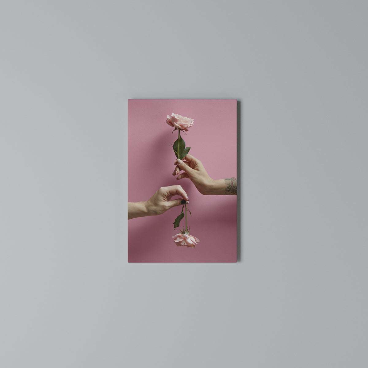 FLORAL CONNECTIONS Κατακόρυφος Πίνακας σε Καμβά