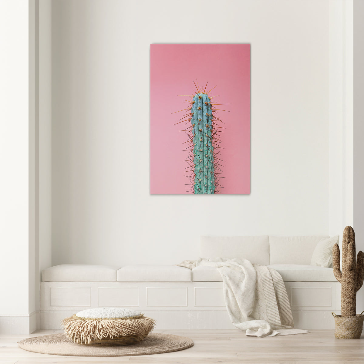MISTER CACTUS Quadro em tela vertical