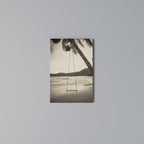 SUNSET SWING SORROW Cuadro en lienzo vertical