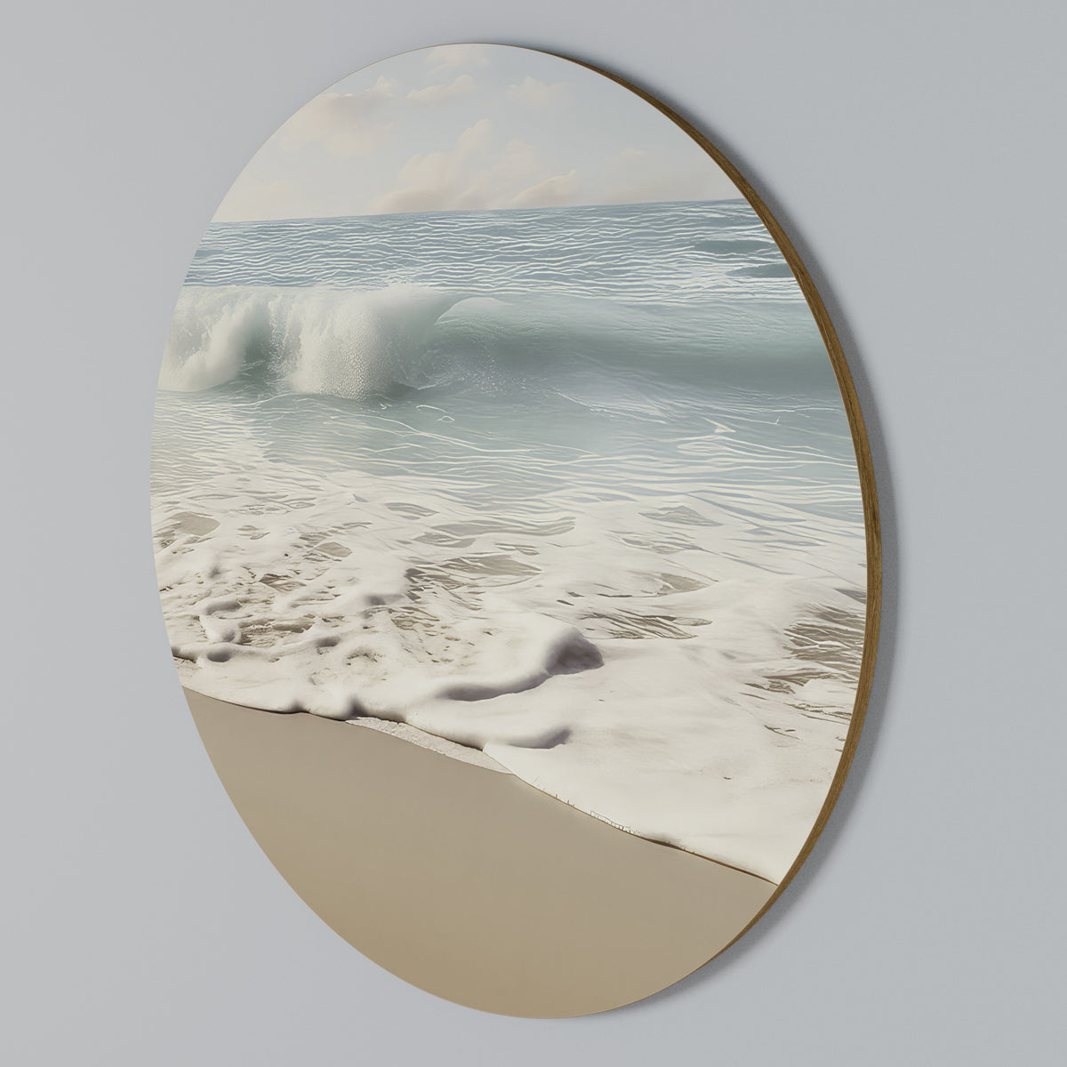 OCEAN WHISPER Round Wall Art
