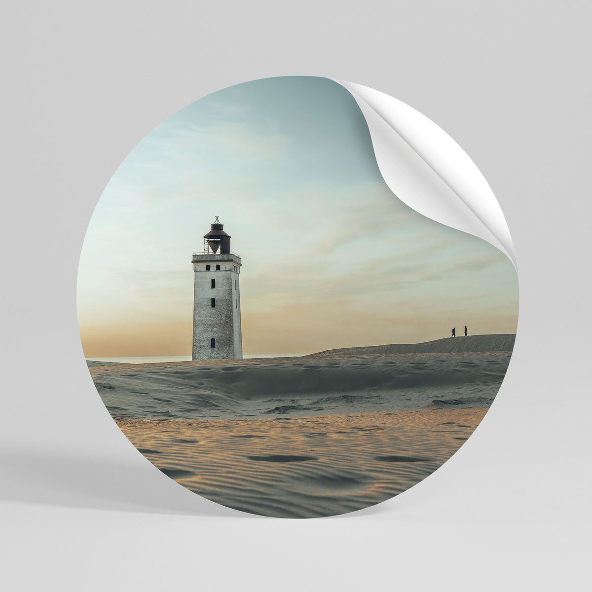 LIGHTHOUSE IN LIMBO Autocolante Redondo Removível