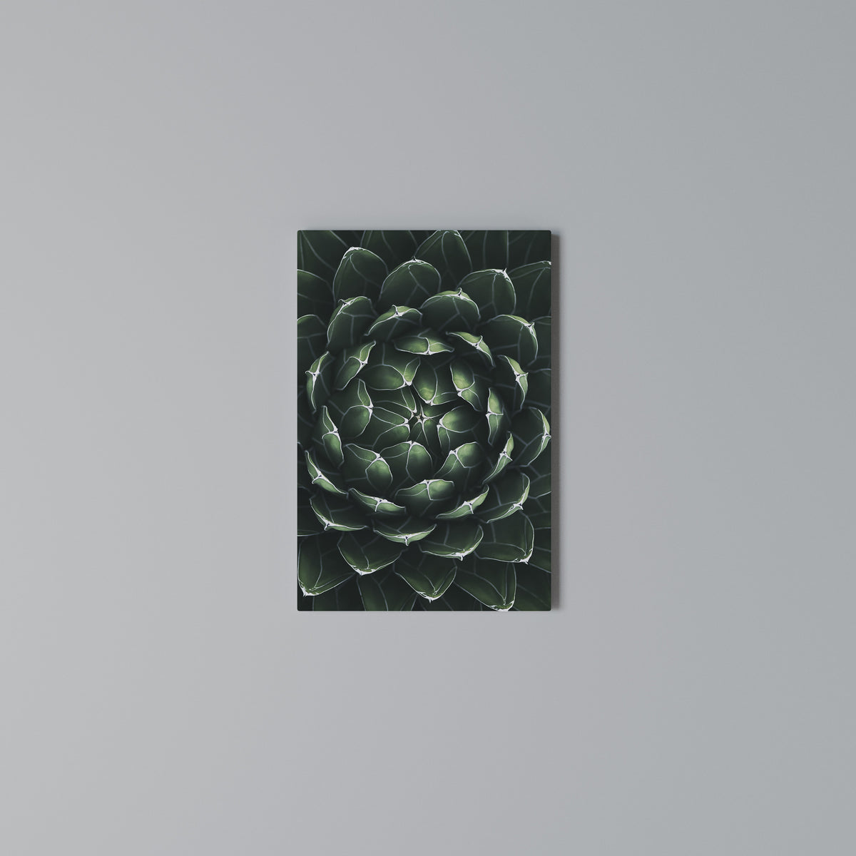 LUSH LABYRINTH Vertical Canvas Print