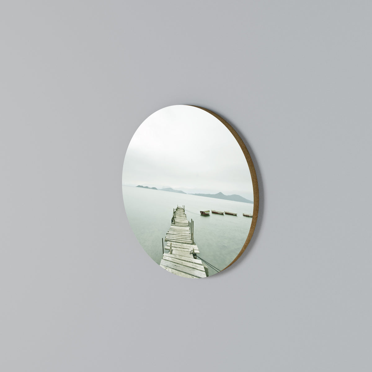 TIDAL HARMONY Round Wall Art