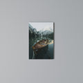 STILL WATERS Vertical Canvas Print