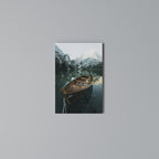 STILL WATERS Vertical Canvas Print