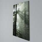 MYSTICAL SUNBEAMS Vertical Canvas Print