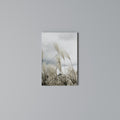 CLOUDS ABOVE GRASS Vertical Canvas Print