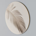 GRACEFULNESS PRECISION Round Wall Art