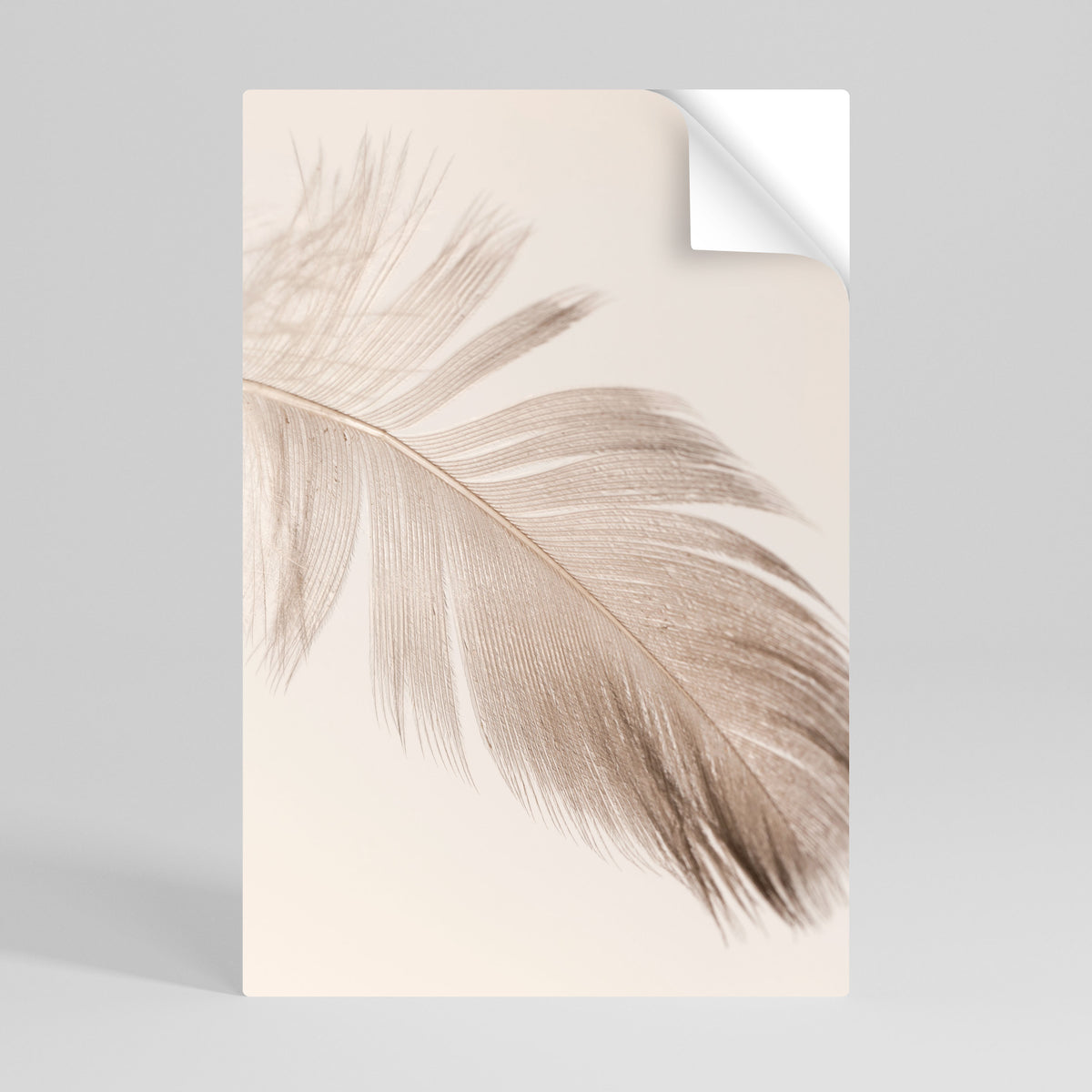 GRACEFULNESS PRECISION Peel and Stick Vertical Poster
