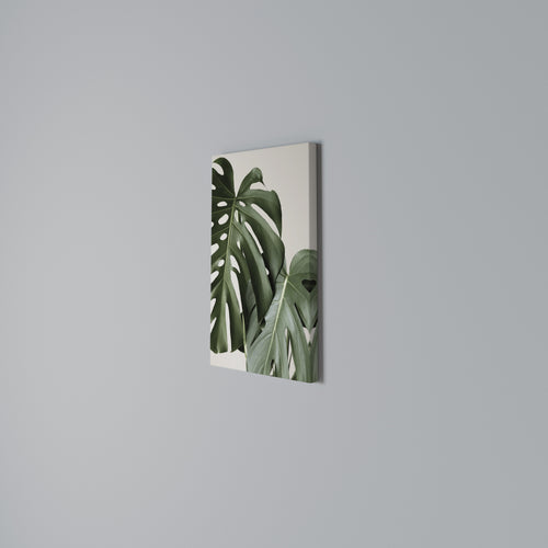 MONSTERA ACCURACY Cuadro en lienzo vertical