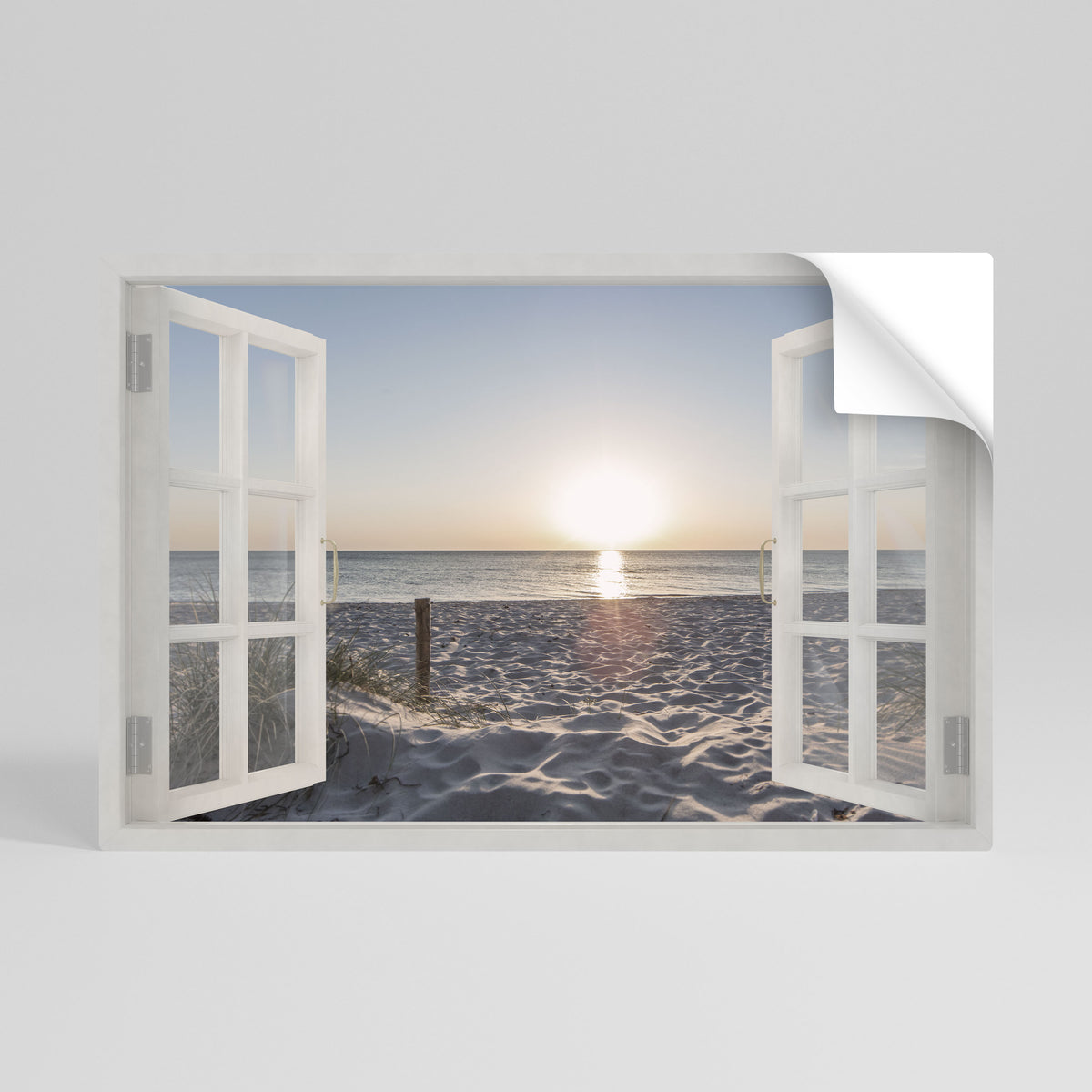 WINDOW OF CALM Poster Orizzontale Adesivo