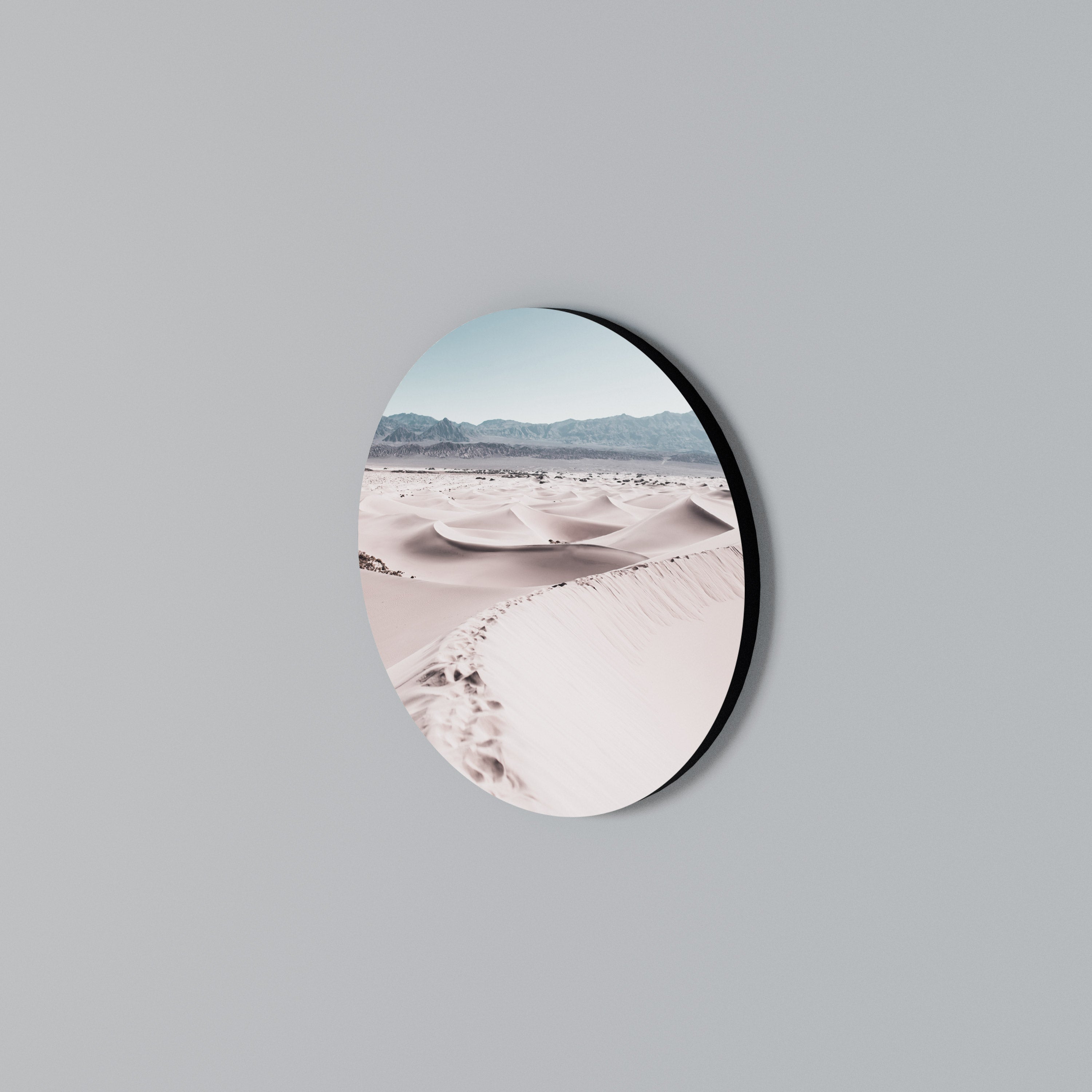 STEPS AWAY Arte de pared redondo