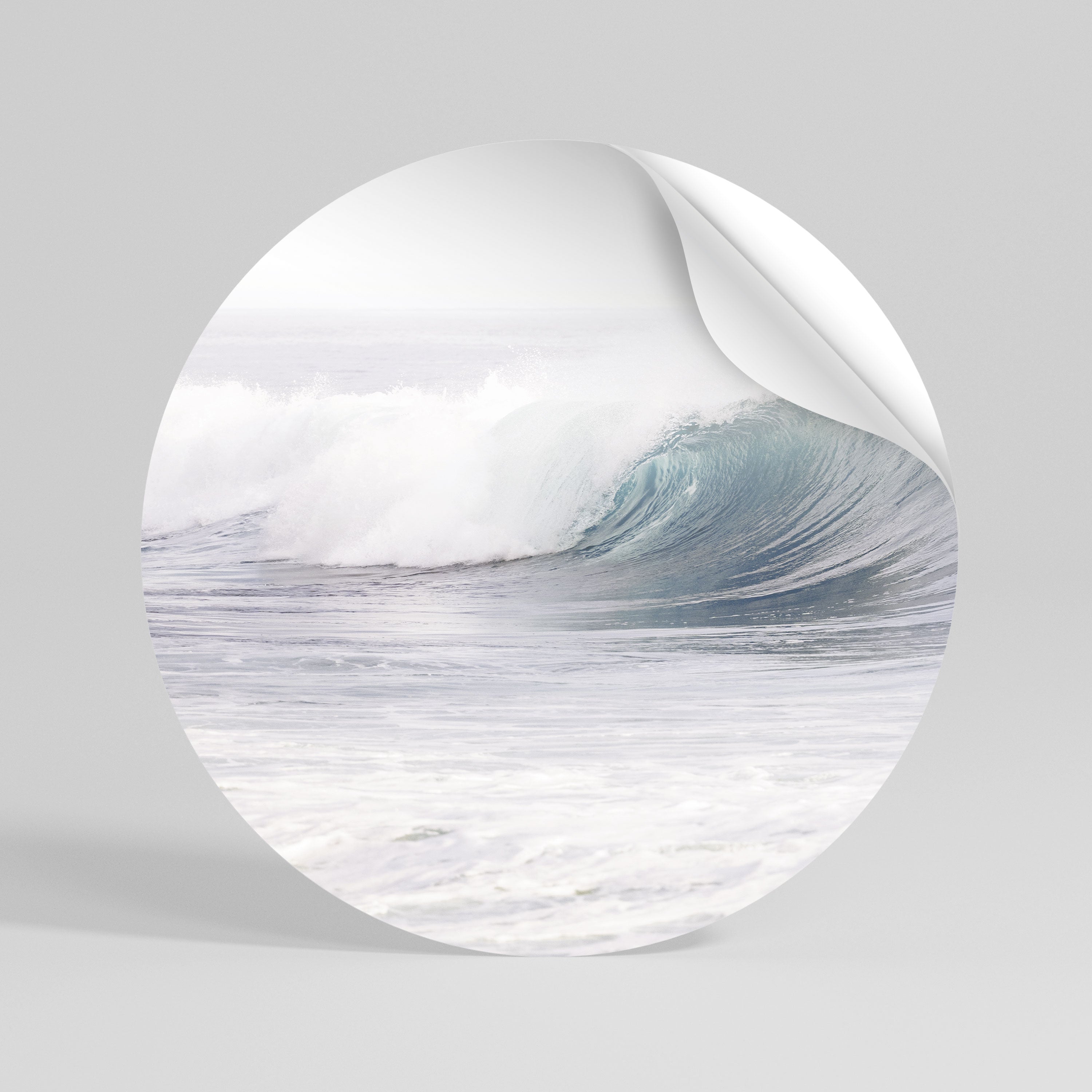 MYSTICAL MOVEMENT Peel and Stick Round Sticker