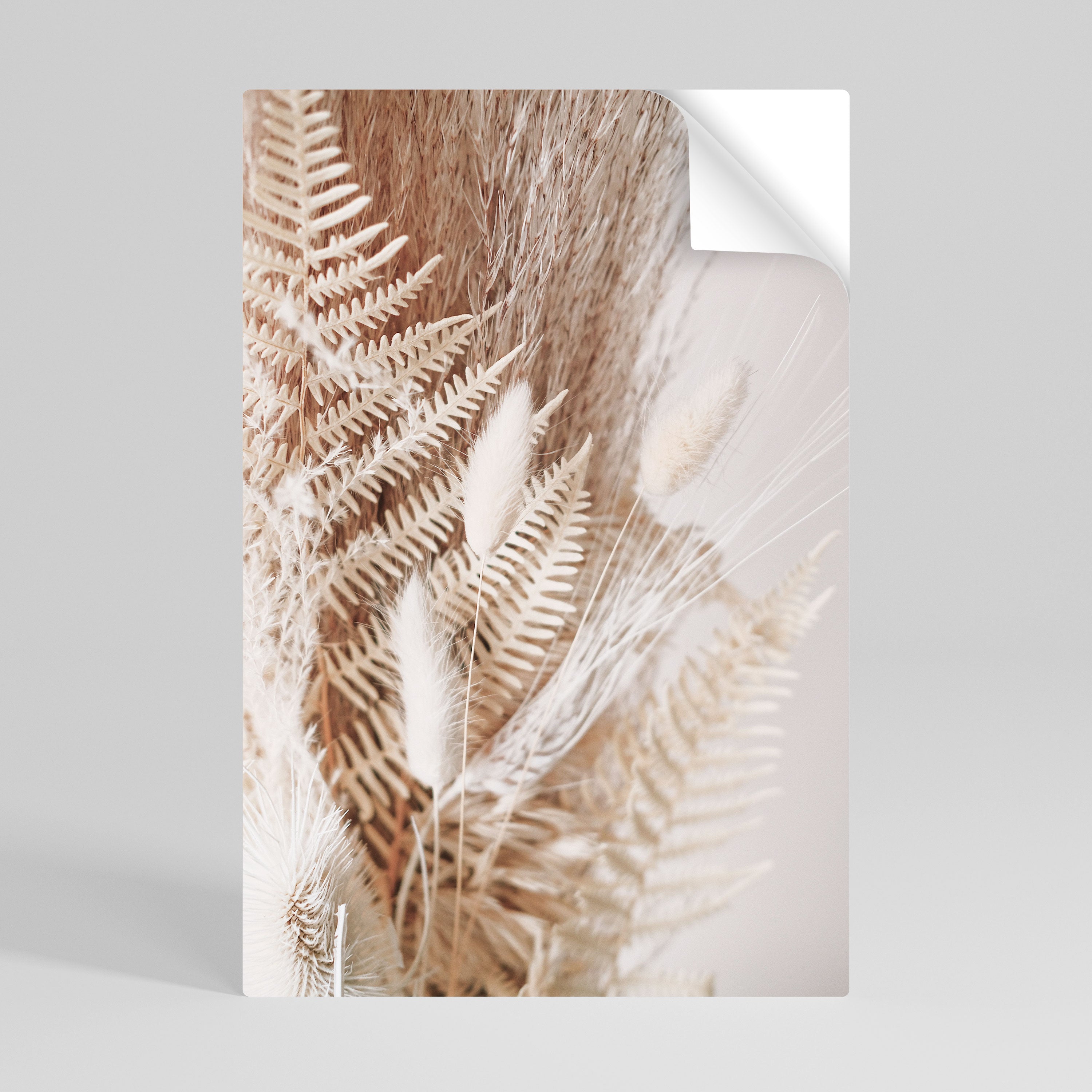 GENTLE GRASSLANDS INVITE Peel and Stick Vertical Poster