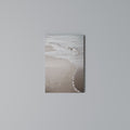 SILKEN SHORELINE DANCE Vertical Canvas Print