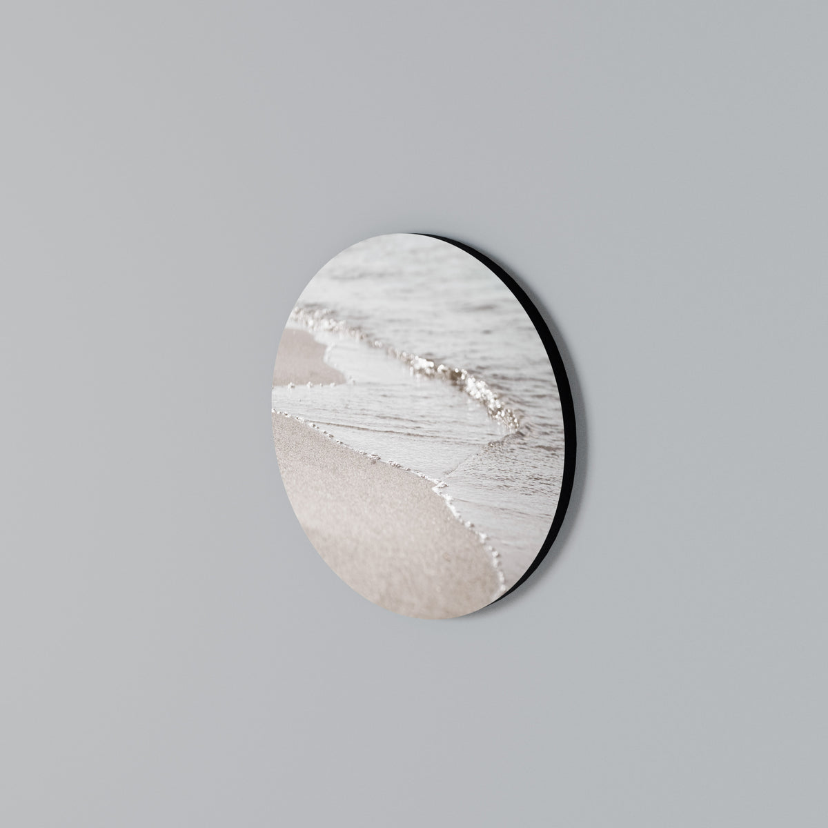 SILKEN SHORELINE DANCE Arte de Parede Redonda