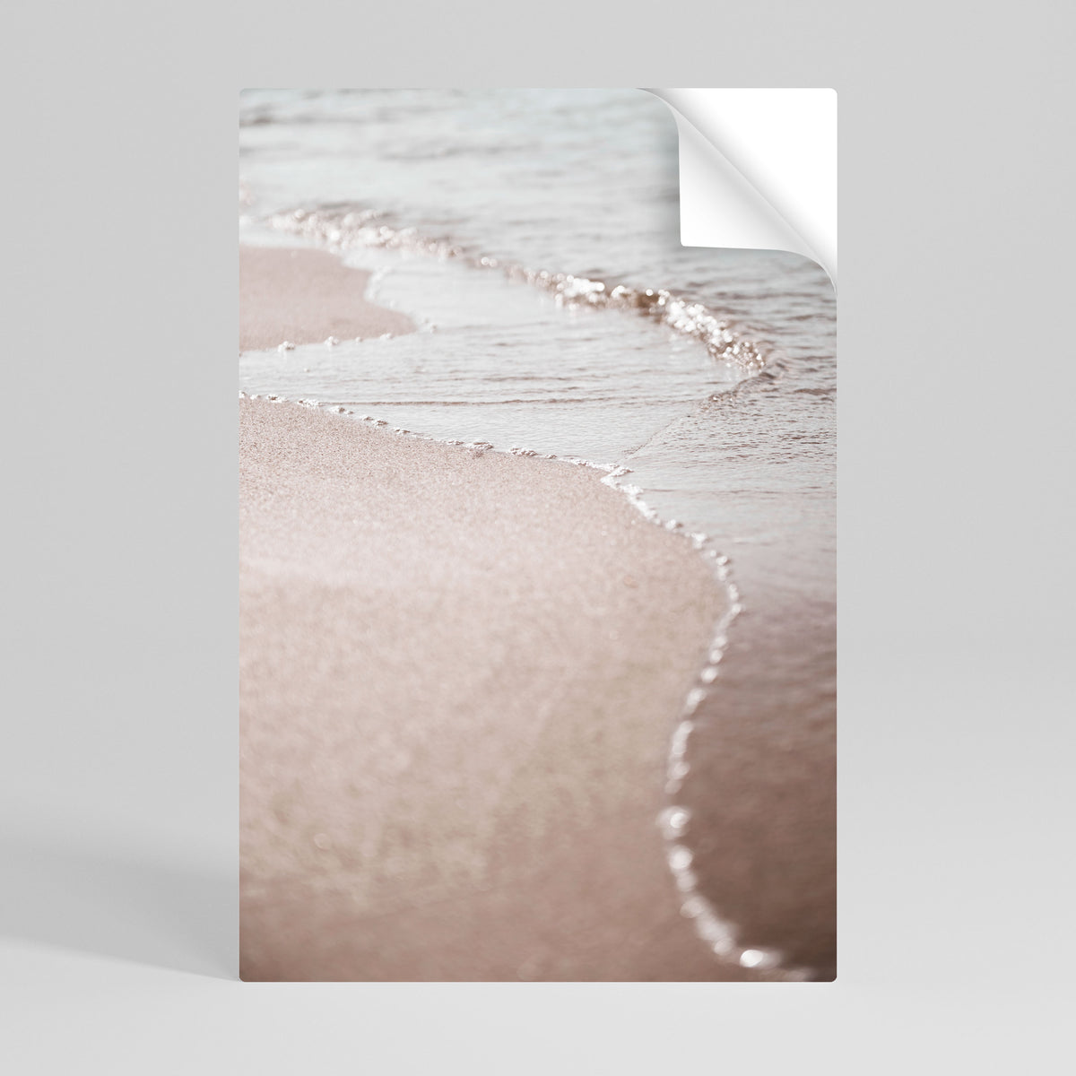 SILKEN SHORELINE DANCE Peel and Stick Vertical Poster