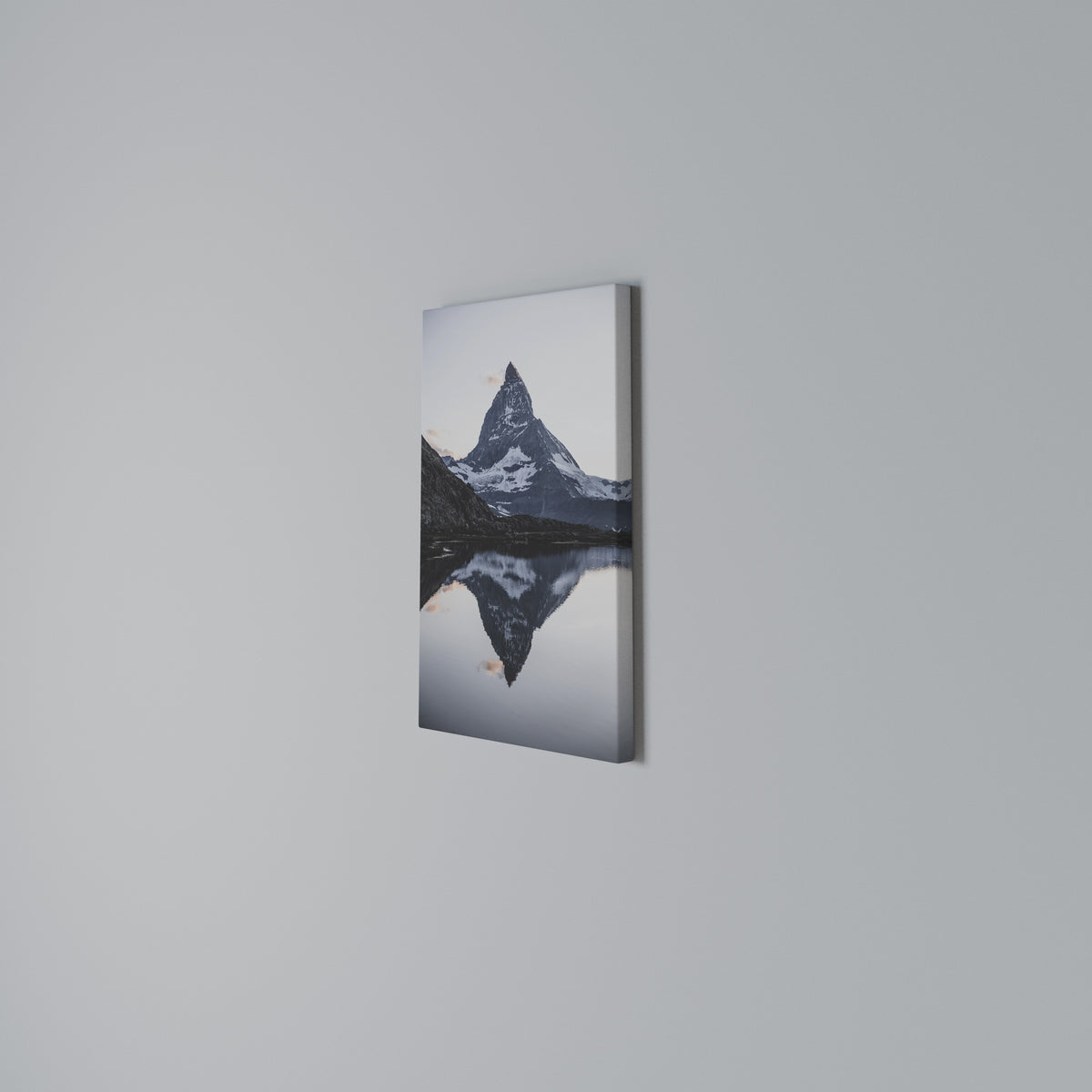 MEMORY OF MATTERHORN Vertical Canvas Print