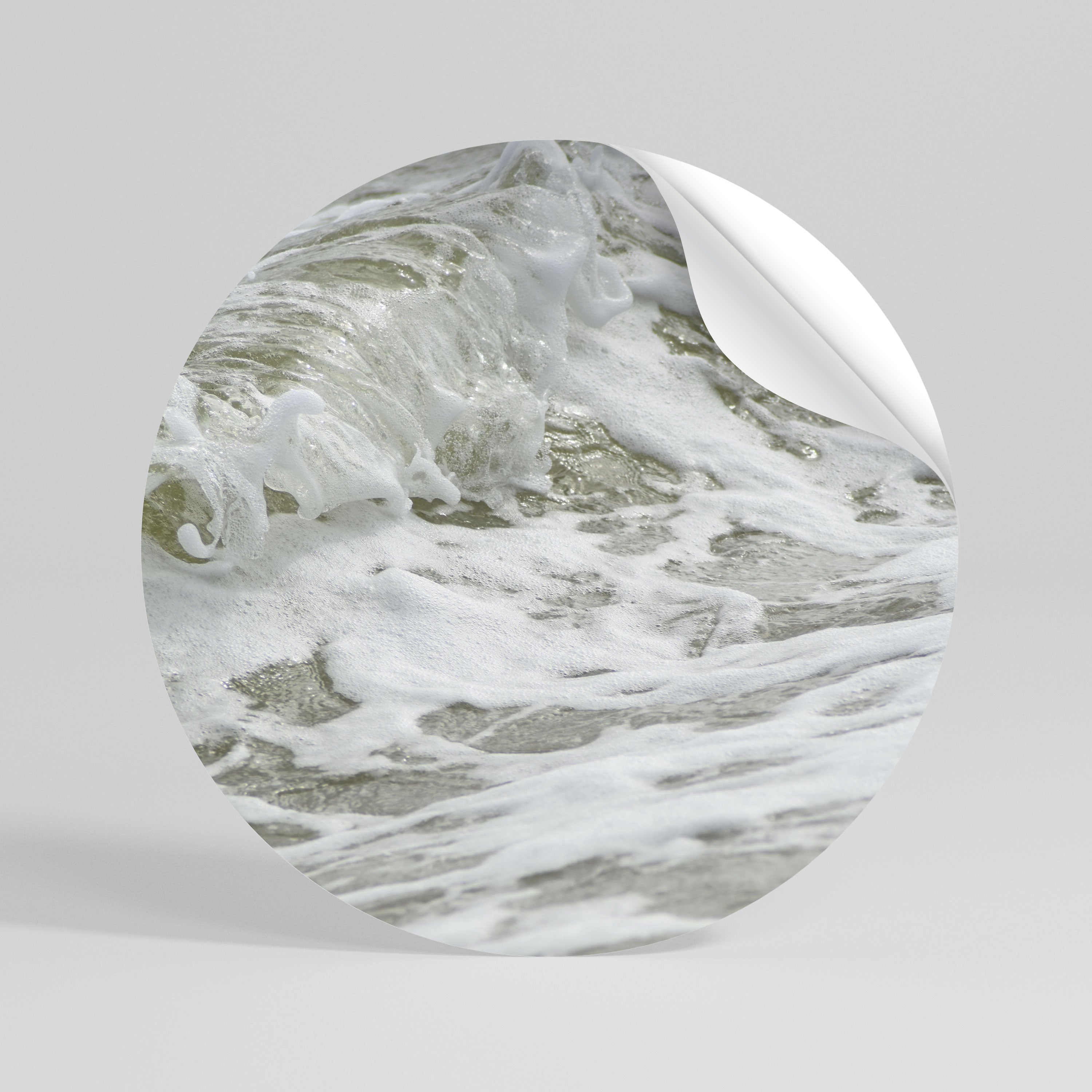 FOAMING ELEGANCE Vinilo adhesivo redondo