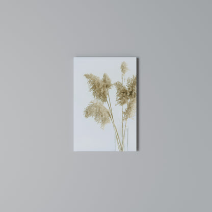 ELEGANT GRASSY SERENITY Quadro em tela vertical