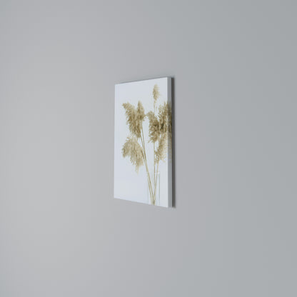 ELEGANT GRASSY SERENITY Quadro em tela vertical