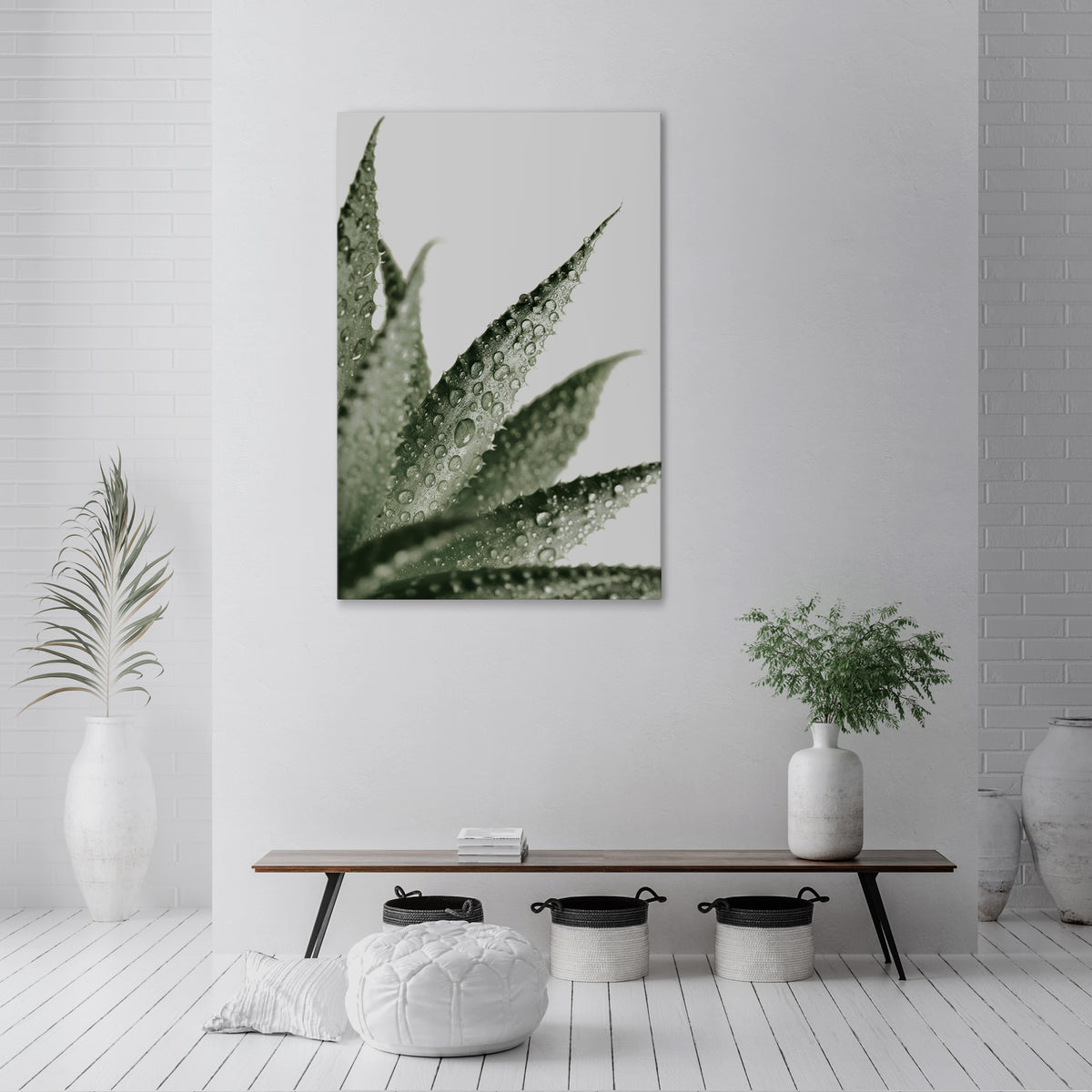 DEWDROP SYMPHONY Quadro em tela vertical