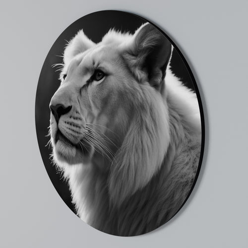 WHISPERS OF MAJESTY Στρογγυλός πίνακας ζωγραφικής