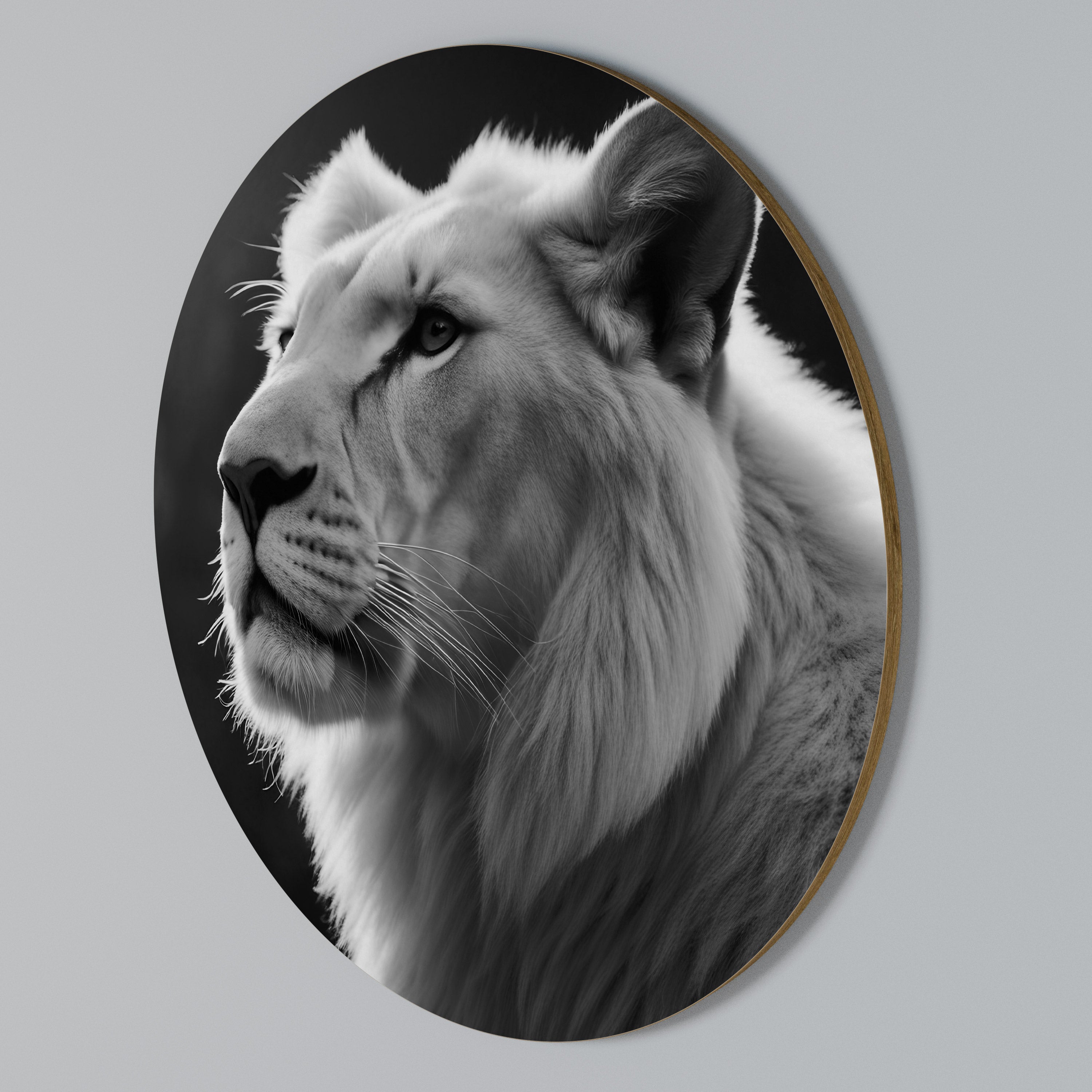 WHISPERS OF MAJESTY Rund väggdekor