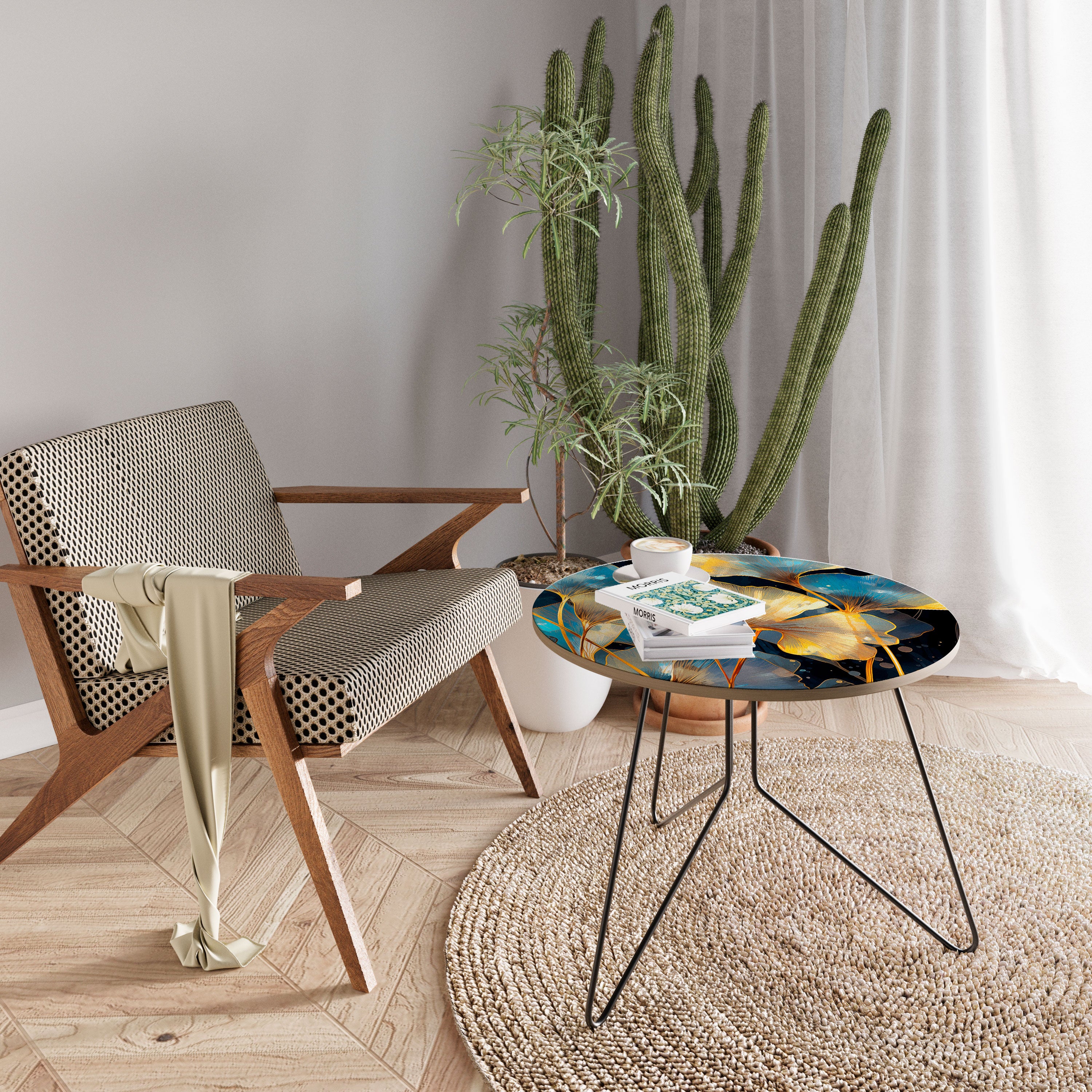 GLIMMERING GINKGO DREAMS Couchtisch