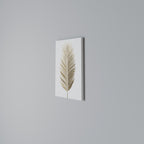 GOLDEN PALM ELEGANCE Vertical Canvas Print