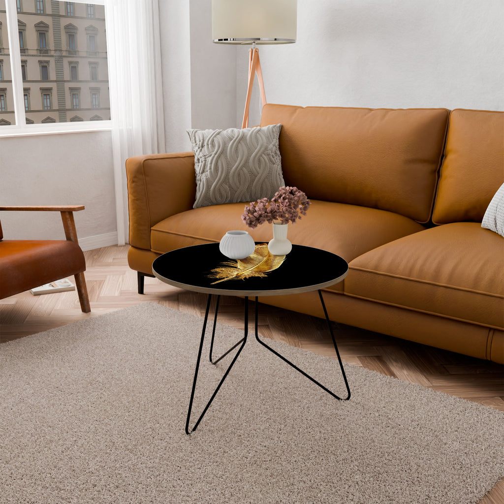 SHIMMERING FEATHER GRACE Mesa de centro