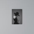 SILHOUETTE OF MYSTERY Quadro em tela vertical