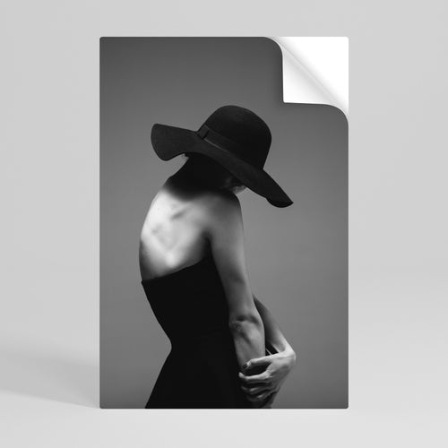 SILHOUETTE OF MYSTERY Αυτοκόλλητη Αφίσα κάθετη