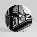 BROADWAY SIGN Vinilo adhesivo redondo