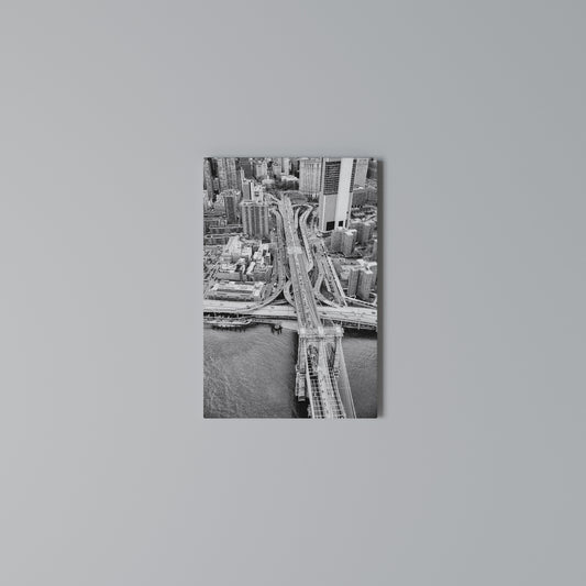 METROPOLITAN MAZE DANCE Vertical Canvas Print