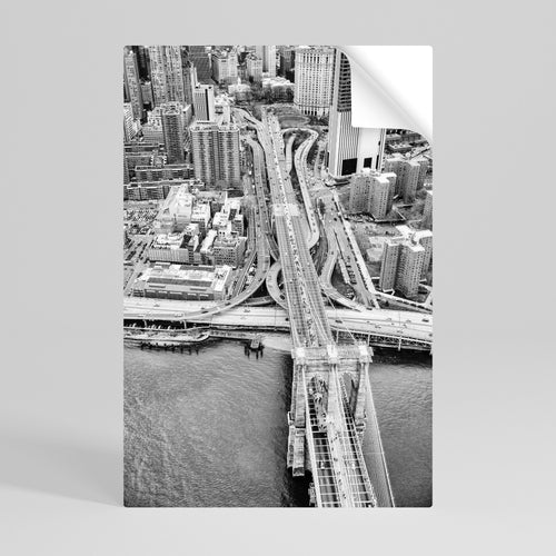 METROPOLITAN MAZE DANCE Självhäftande Vertikal Poster