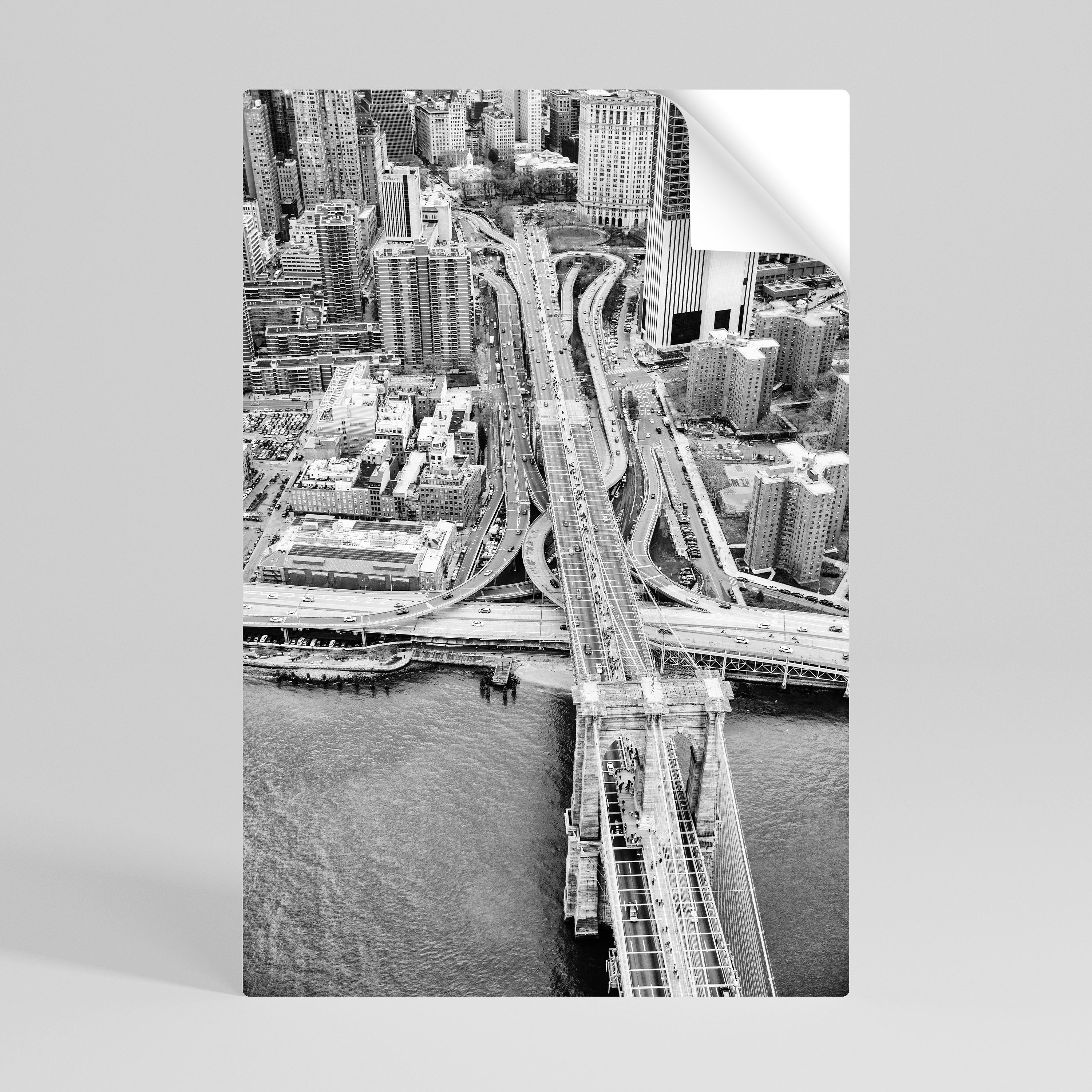 METROPOLITAN MAZE DANCE Självhäftande Vertikal Poster