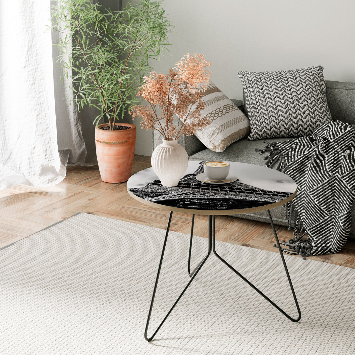 MONOCHROME PARISIAN ICON Coffee Table